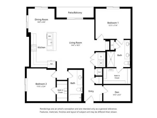 Unit 3066 3066 floor plan