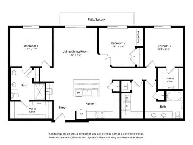 Unit 2054 2054 floor plan