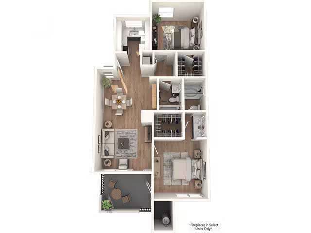 Unit 2133 2133 floor plan