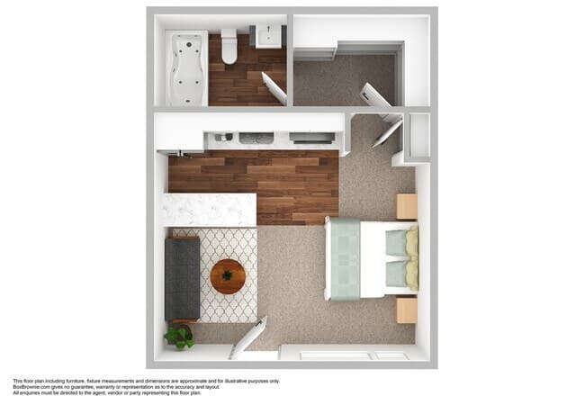Unit 1110 1110 floor plan