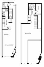 Studio Loft 3116 floor plan