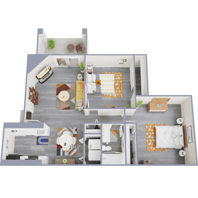 Unit 1030 1030 floor plan