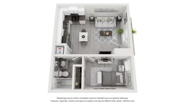 Unit 5-1063 5-2055 floor plan