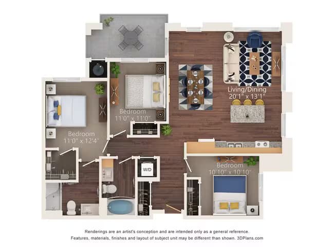 Unit 3081 3081 floor plan