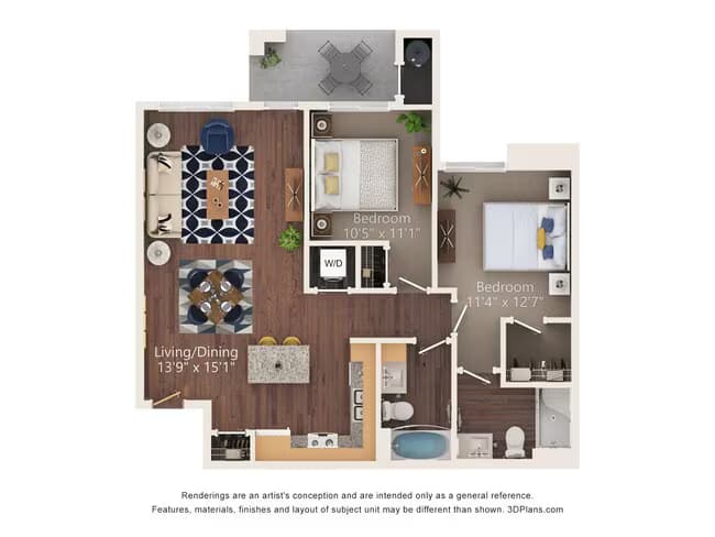 Unit 3086 3086 floor plan