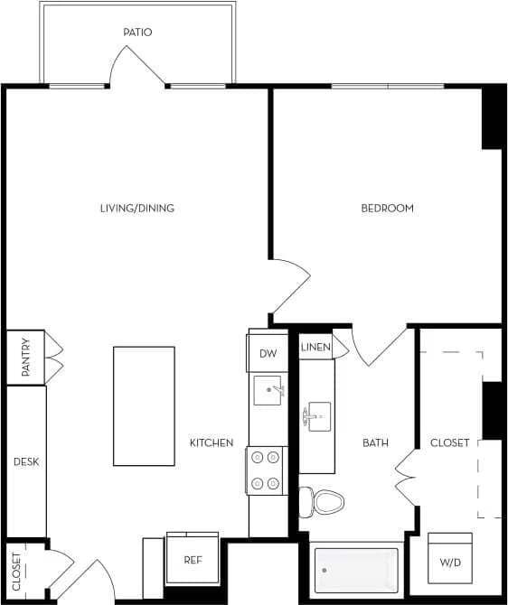Unit 0623 0623 floor plan