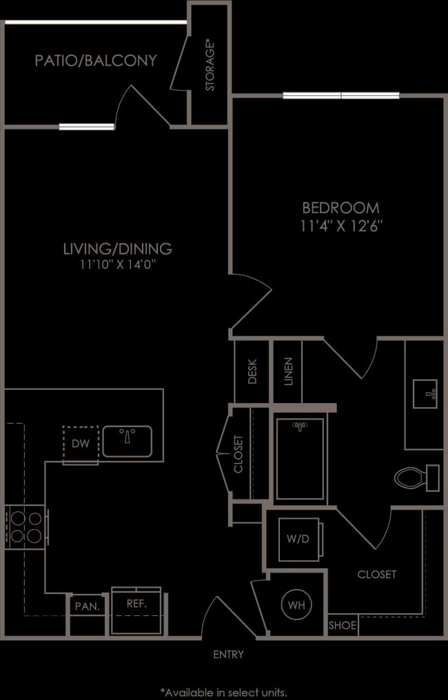 Unit 103 269 floor plan
