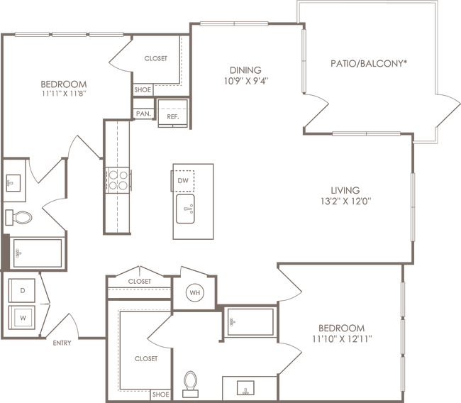 B3A 165 floor plan