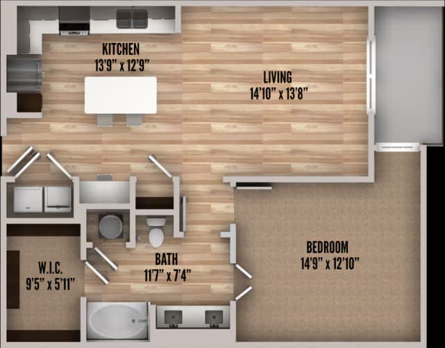 A16 1053 floor plan
