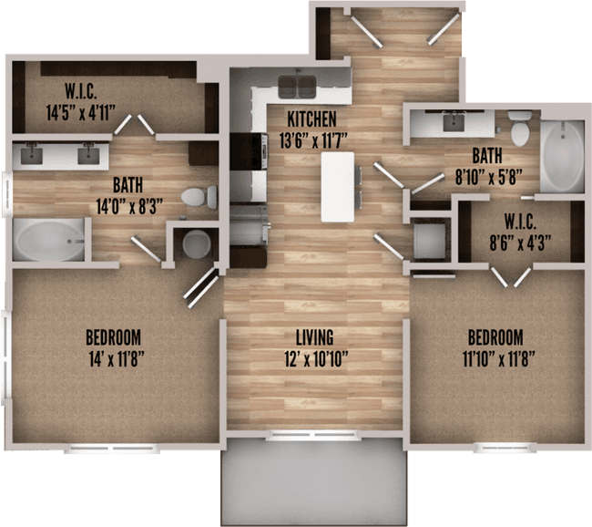 Unit PH01 PH01 floor plan