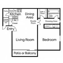 A1 floor plan