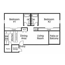 B2 floor plan