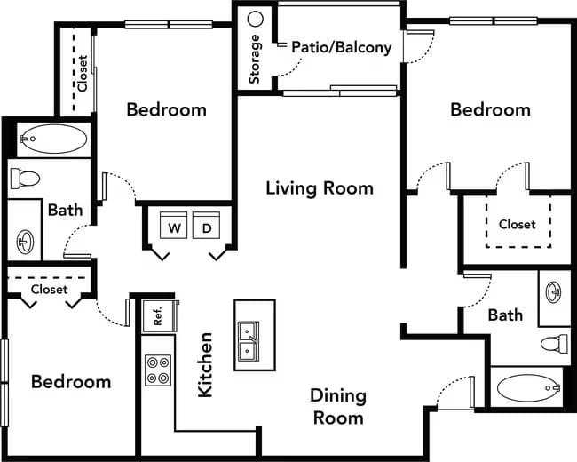 C - The Capitol - 60 2041 floor plan