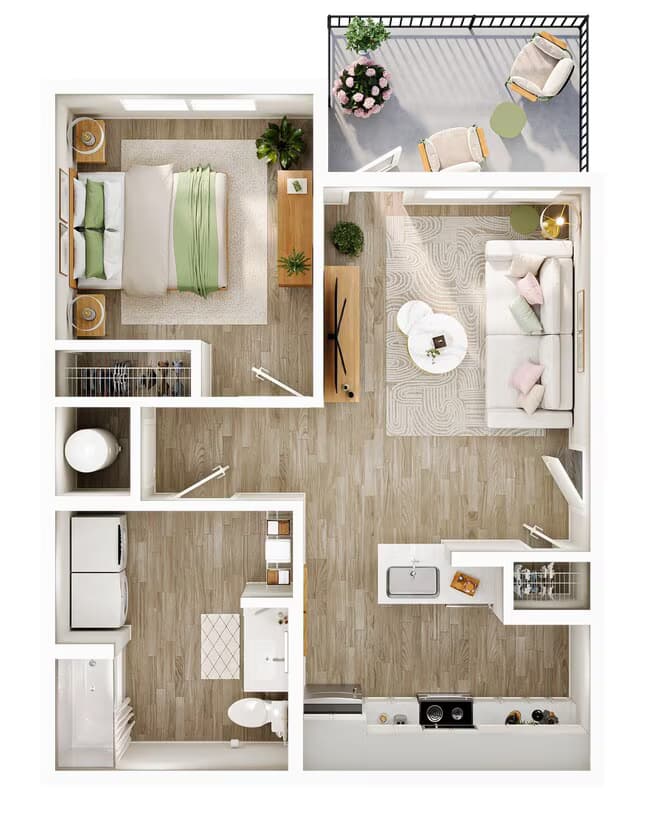 Unit 1011 1011 floor plan