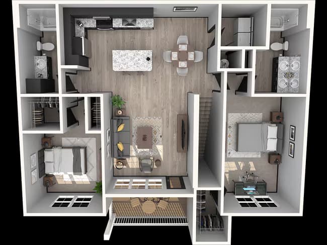 Palo Fierro - Garage 12204 floor plan