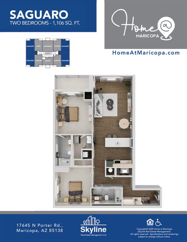 Saguaro 310 floor plan