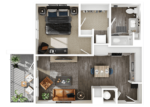 A1 1005 floor plan