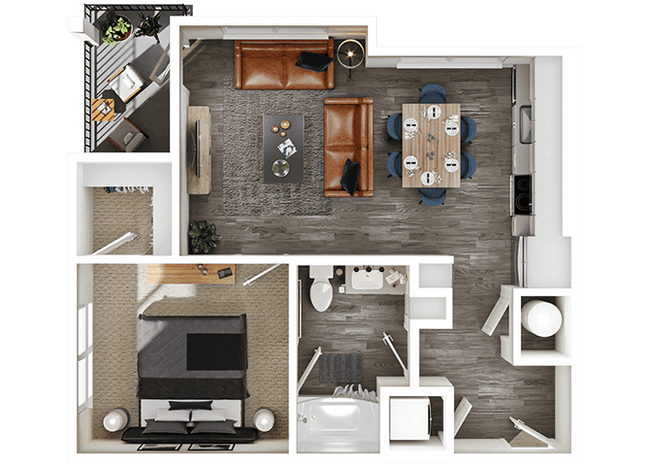 Unit 1008 1008 floor plan