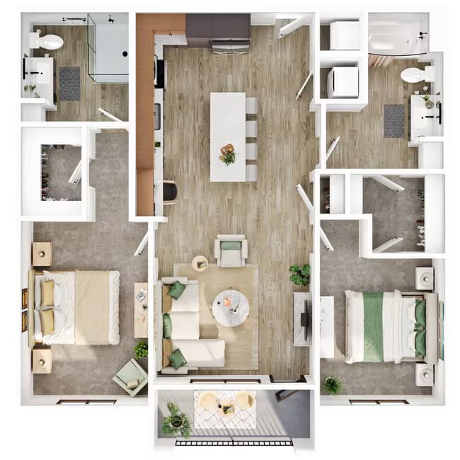 Unit 2030 2030 floor plan