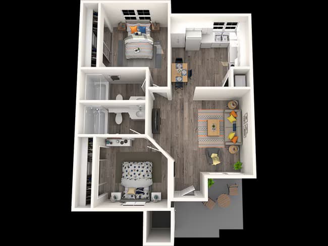 Canyon 1002 floor plan