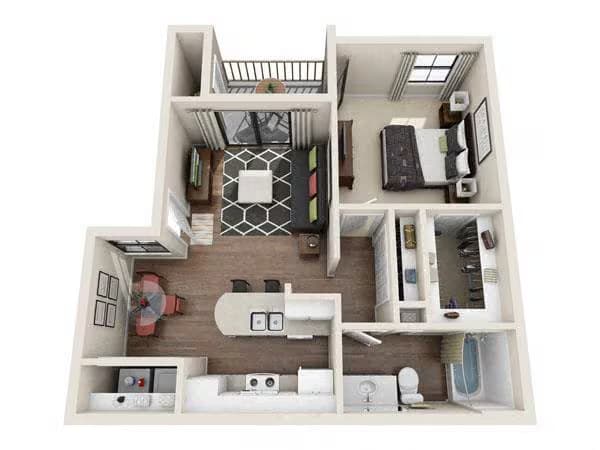 Unit 9105 9105 floor plan