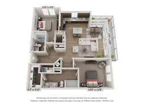 B3 - Royal 4124 floor plan