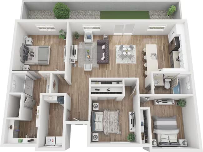 Unit 1030 1030 floor plan
