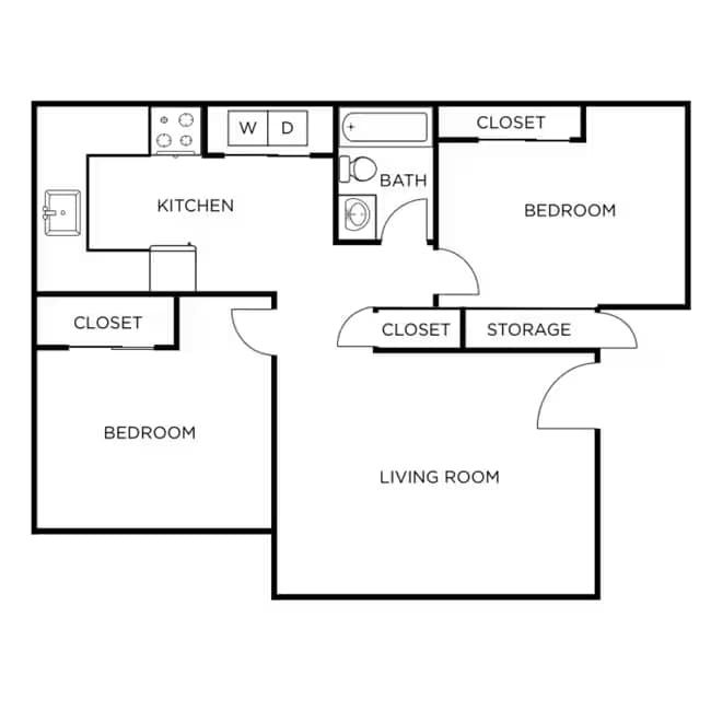 Unit 6-2064 6-2064 floor plan