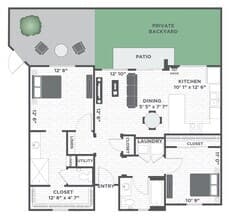 Sunset 028 floor plan