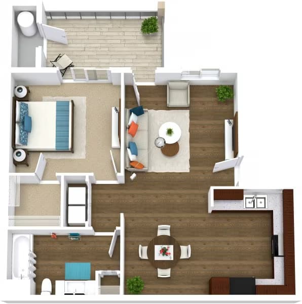 Unit 1079 1079 floor plan