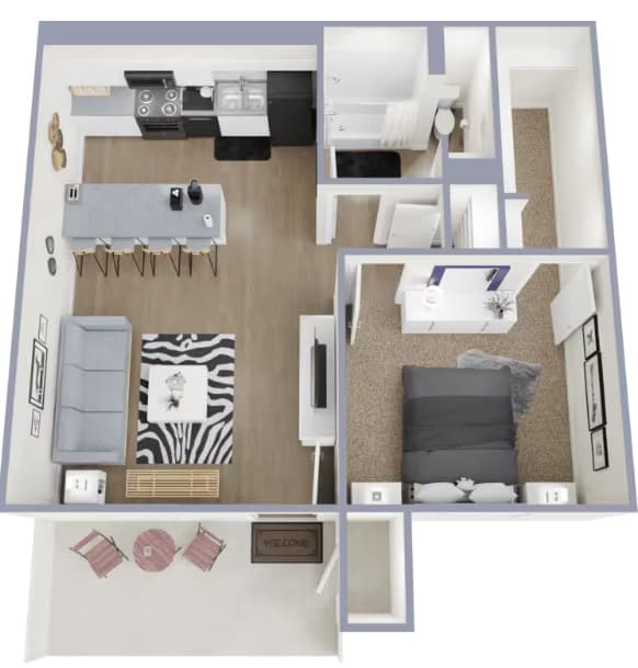 A1 1045 floor plan