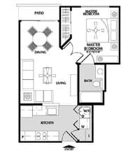 A3 3074 floor plan