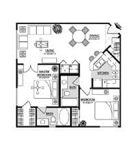 B4 3025 floor plan