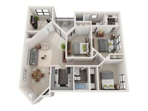 C2 2042G floor plan
