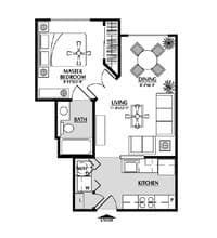 E2 3043 floor plan