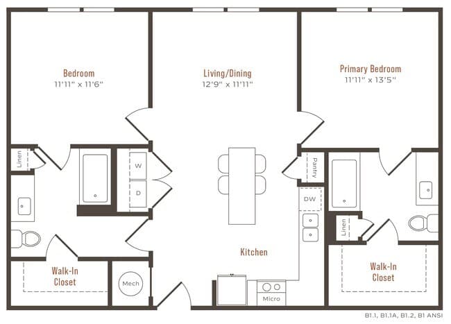 B1 2005 floor plan