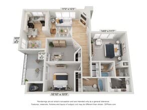Como 1036 floor plan