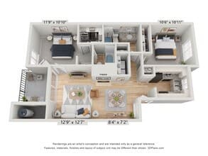 Powell 2082 floor plan