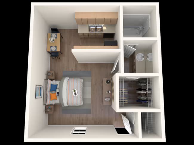 Unit 129 289 floor plan