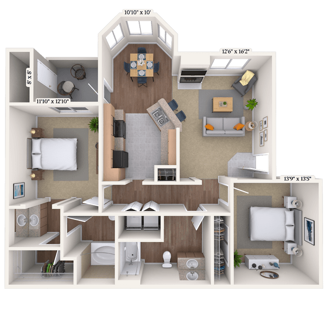 The Majestic 212104 floor plan