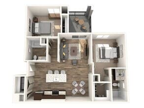 2x2-1048 2075 floor plan