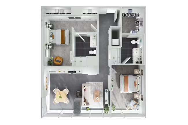 Unit 1101 1101 floor plan