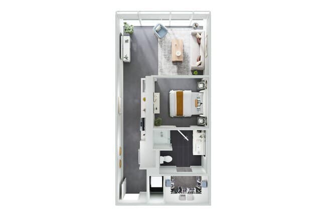Unit 1110 1110 floor plan