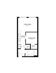 Unit 2131 2131 floor plan