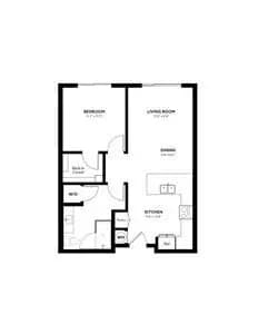 Unit 1316 1316 floor plan