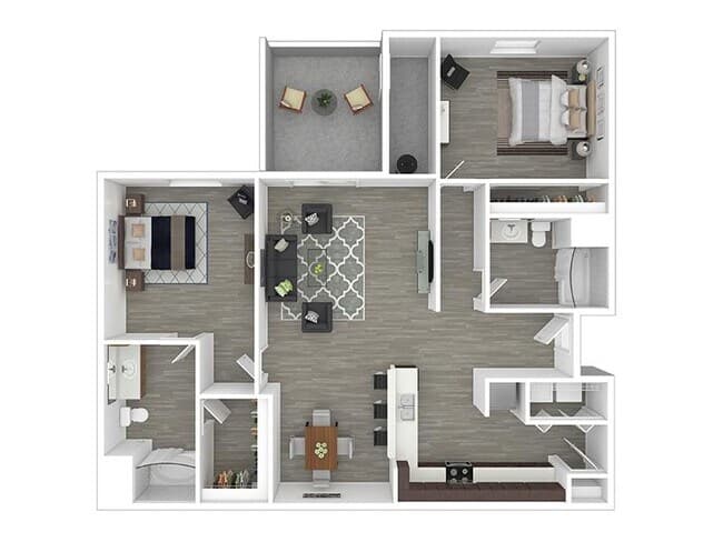 2x2-1137- Classic 230 floor plan