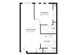 Energy A4 3095 floor plan