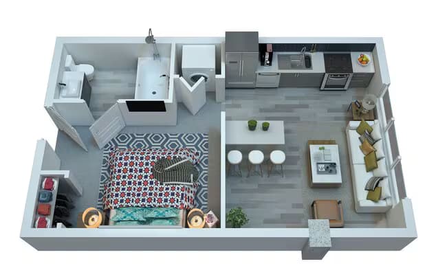 Unit 1607 1607 floor plan