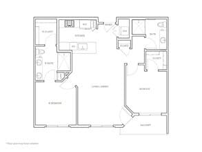 B2 3009 floor plan