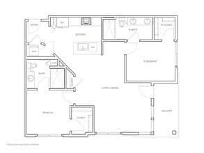 B4 4001 floor plan